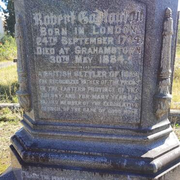 GODLONTON Robert 1794-1884