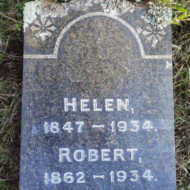 GOWIE Robert 1862-1934 & Helen 1847-1934