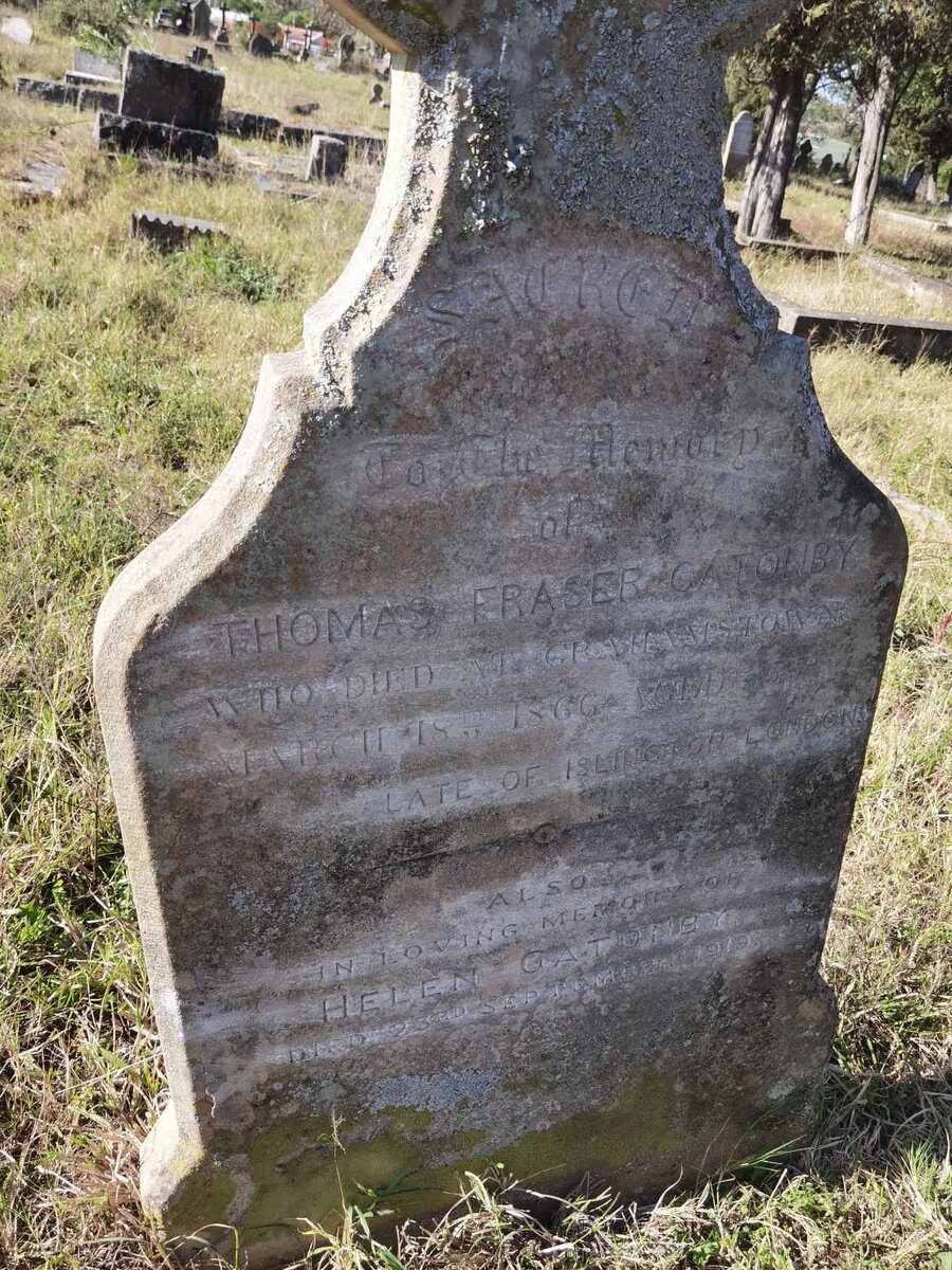 GATONBY Thomas Fraser -1866 &amp; Helen -1919