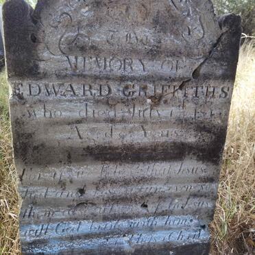 GRIFFITHS Edward -1843