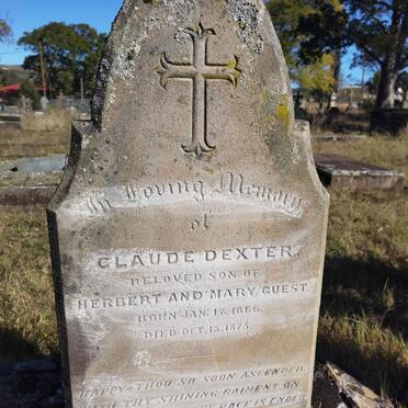 GUEST Claude Dexter 1866-1875