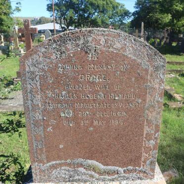 HILLIARD Grace 1869-1896