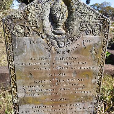 HARDING James -1861 :: HARDING Emma -1862 :: HARDING Thomas -1859