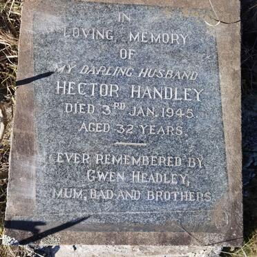 HANDLEY Hector -1945