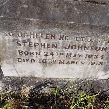 JOHNSON Helen 1834-1918