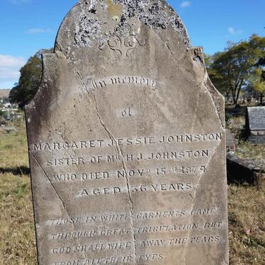 JOHNSTON Margaret Jessie -1874