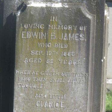 JAMES Edwin B. -1886 :: JAMES Clarice