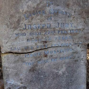 JUBY Joseph -1903 :: MUSGROVE Maud