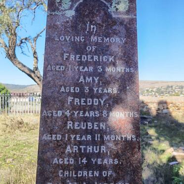 JARDINE Frederick :: JARDINE Amy :: JARDINE Freddy :: JARDINE Reuben :: JARDINE Arthur