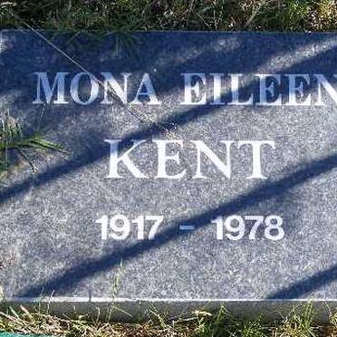 KENT Mona Eileen 1917-1978