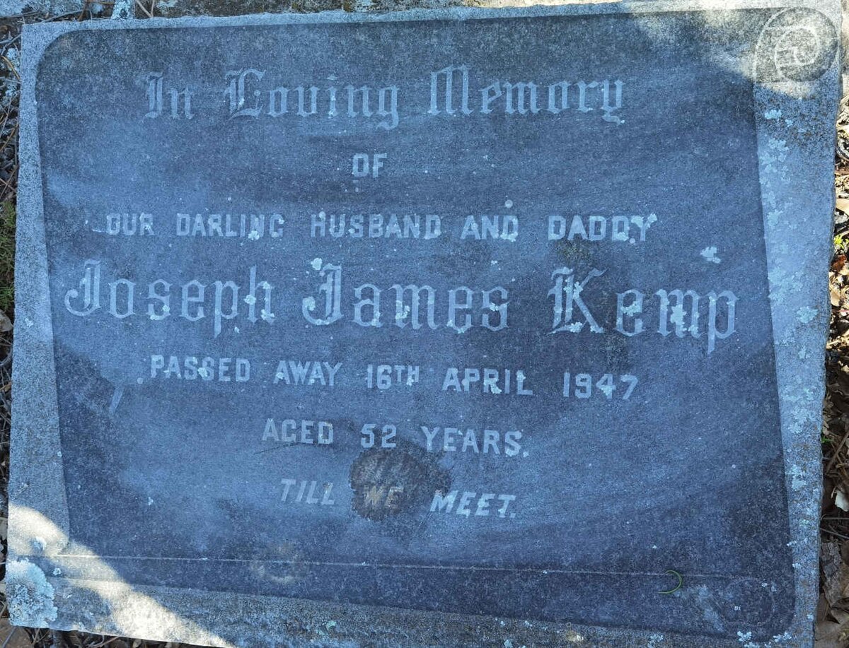 KEMP Joseph James -1947