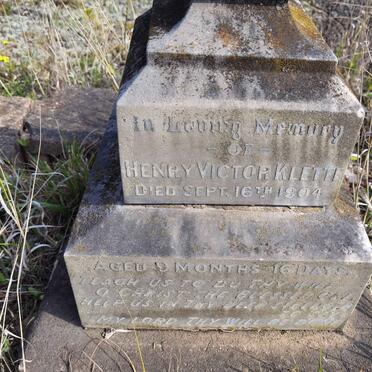 KLETTE Henry Victor - 1904