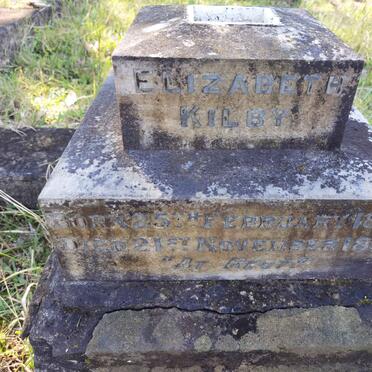 KILBY Elizabeth 1830-1897