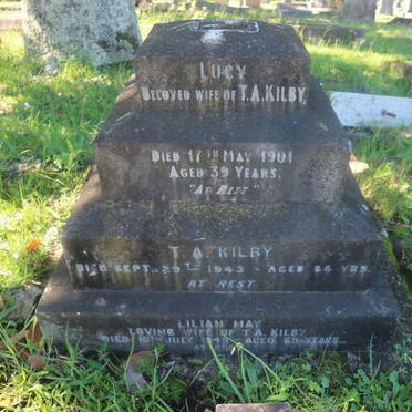 KILBY T.A. -1943 &amp; Lucy -1901 :: KILBY Lilian May -1949