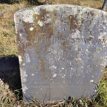 KNOWLING Arthur 1884-1952