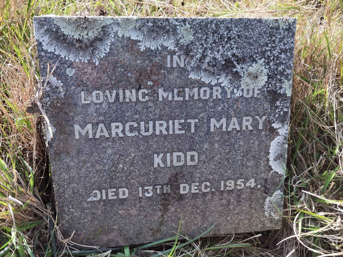 KIDD Marguriet Mary -1954