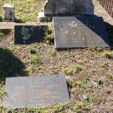 LOUW John Daniel -1957 &amp; Anne Sophia KOCK 1881-1975