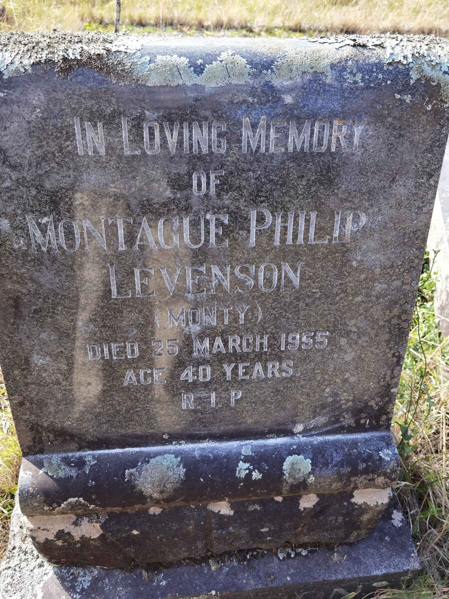 LEVENSON Montague Philip -1955