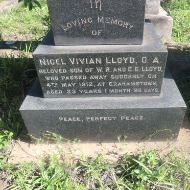 LLOYD Nigel Vivian -1912