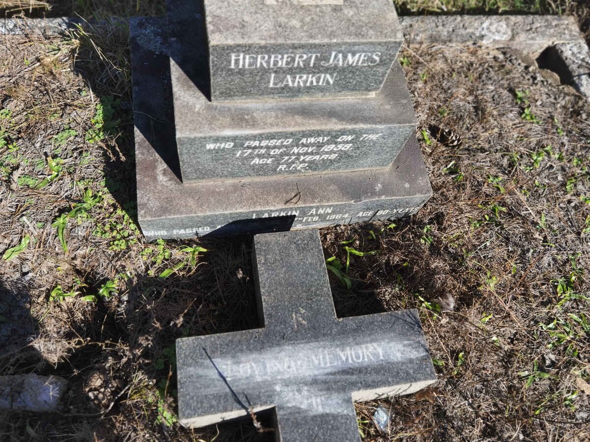 LARKIN Herbert James -1958 &amp; Ann -1964