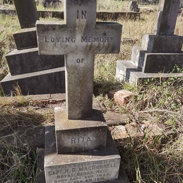 MACDONNELL Rita 1898-1901