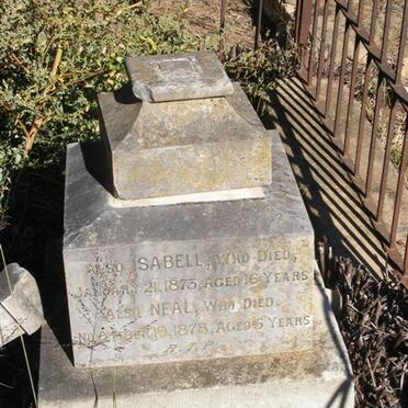 MACNAMARA Isabell -1873 :: MACNAMARA  Neal -1878