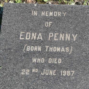 PENNY Edna nee THOMAS -1987