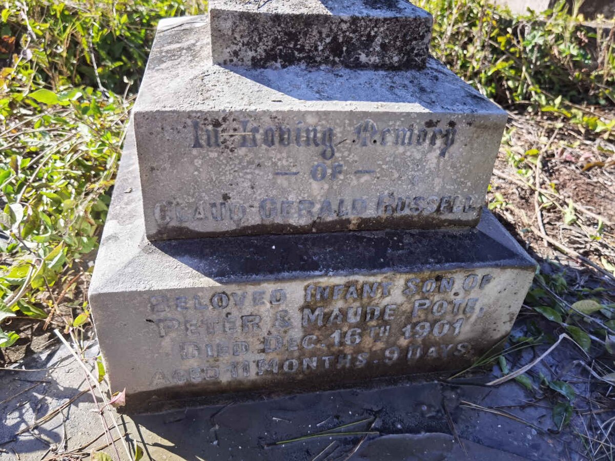 POTE Claud Gerald Russell -1901