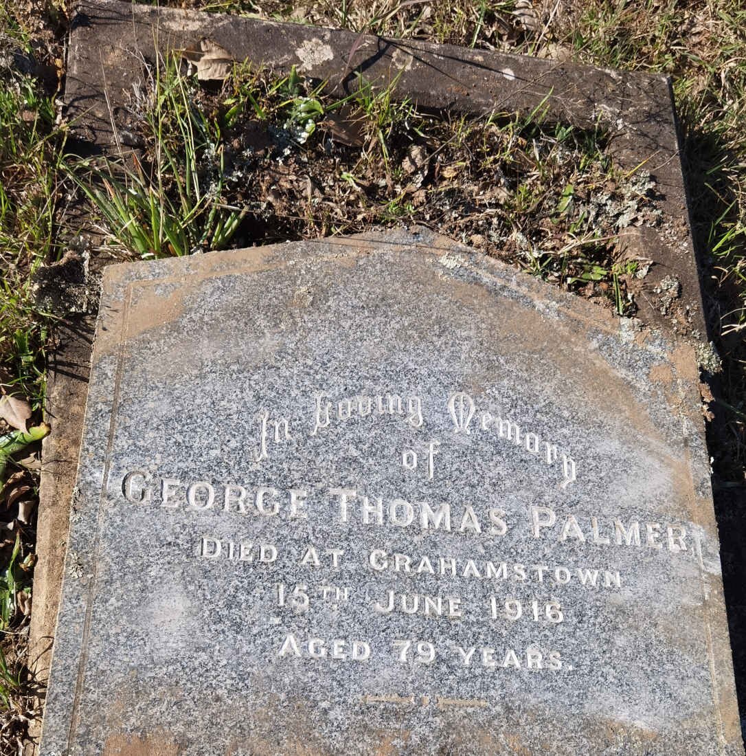 PALMER George Thomas -1916