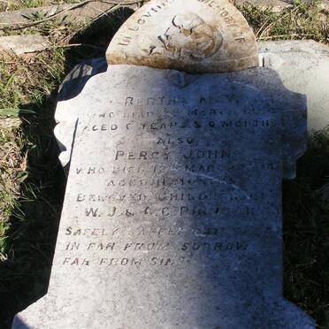 PINNOCK Bertha May -1894 :: PINNOCK Percy John -1894