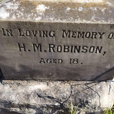 ROBINSON H.M.