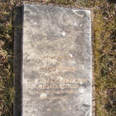 RYAN Joseph Patrick -1912