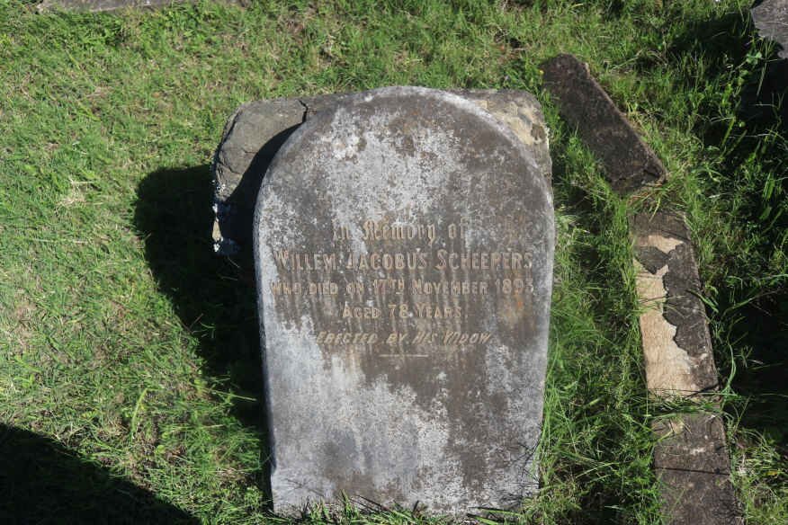 SCHEEPERS Willem Jacobus -1893