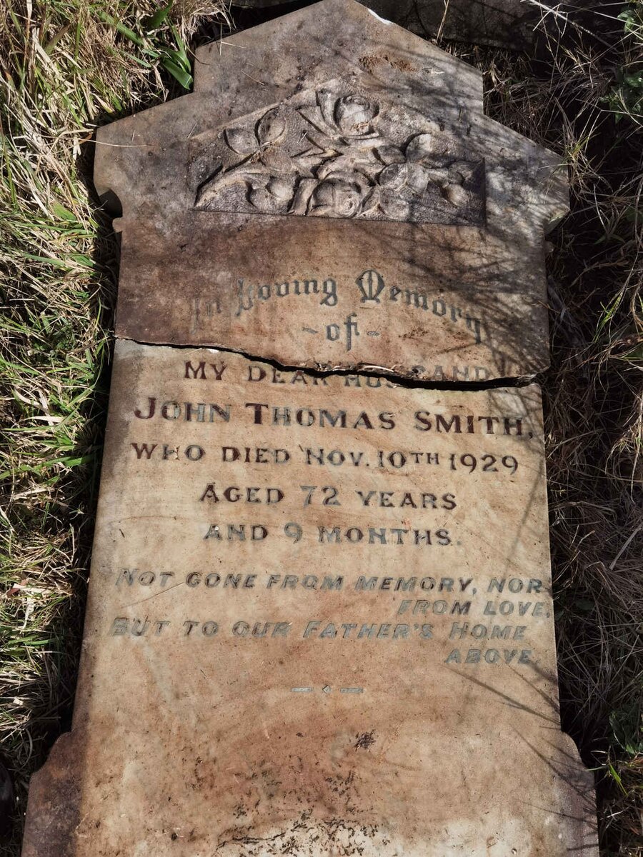 SMITH John Thomas -1929