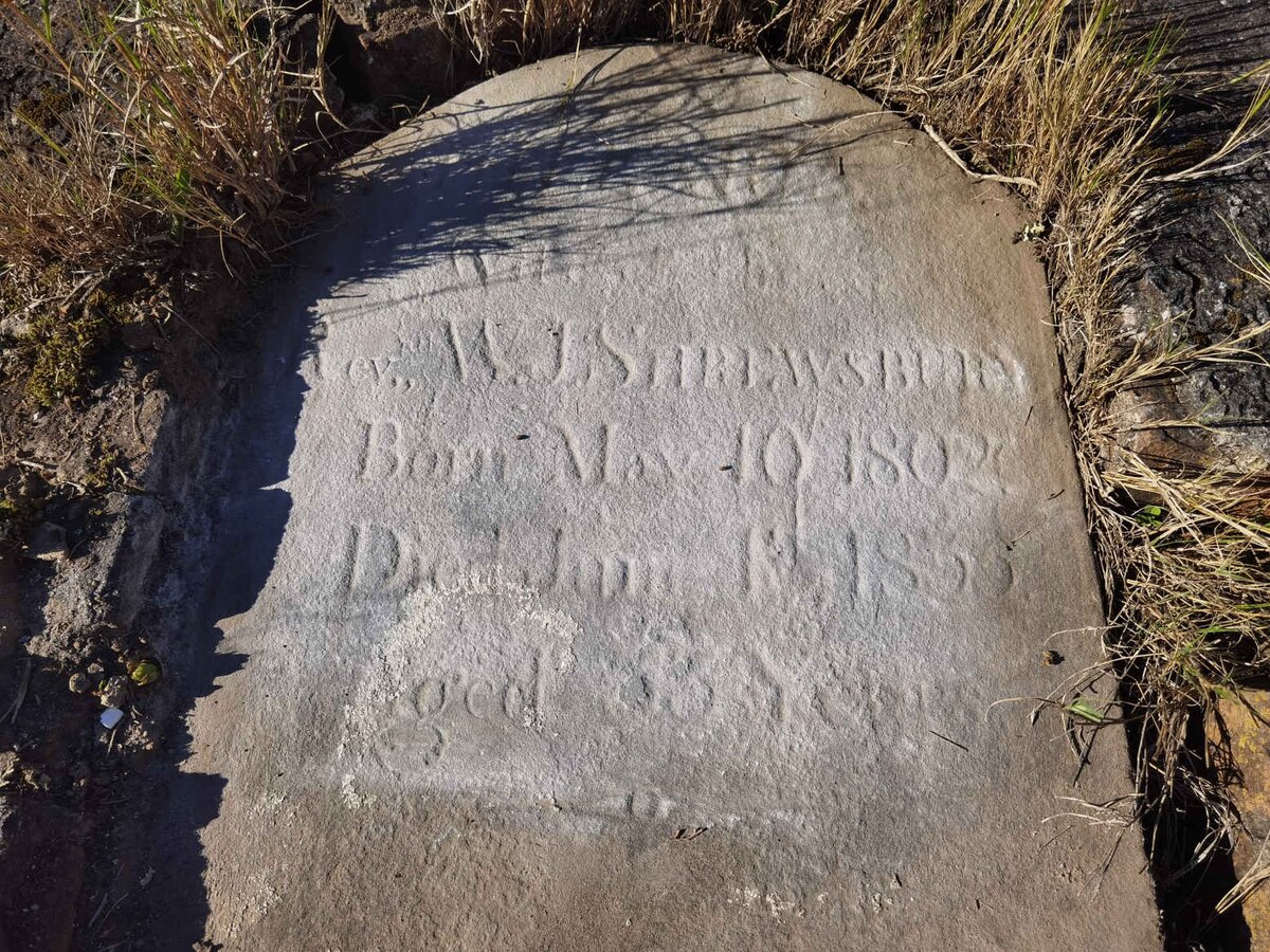 SHREWSBURY W.J. 1802-1835