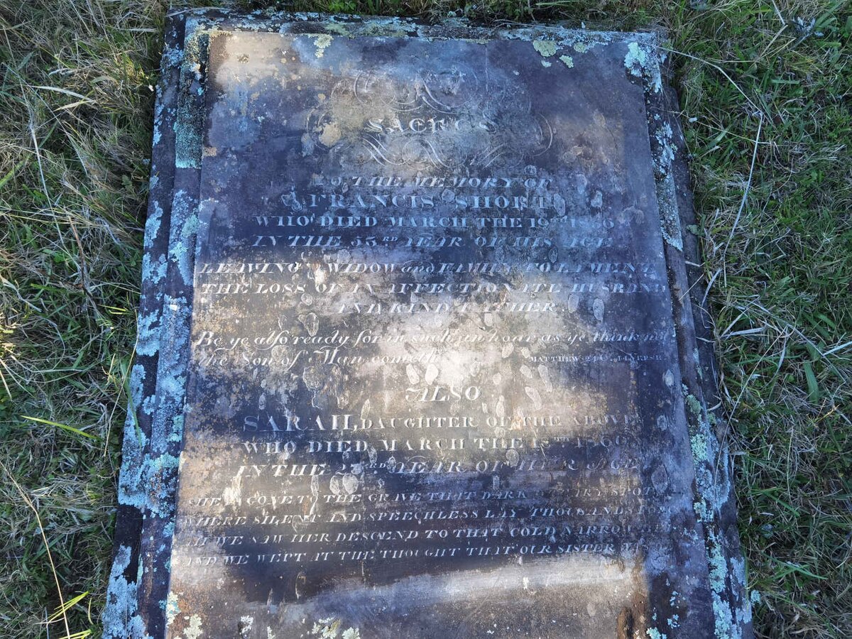 SHORT Francis -1856 :: SHORT Sarah -1860