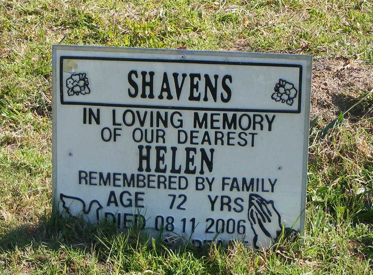SHAVENS Helen -2006 