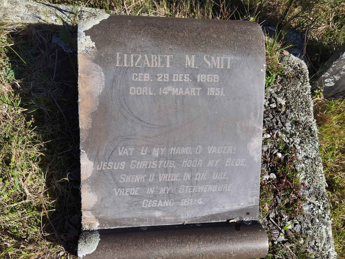 SMIT Elizabet M. 1868-1951