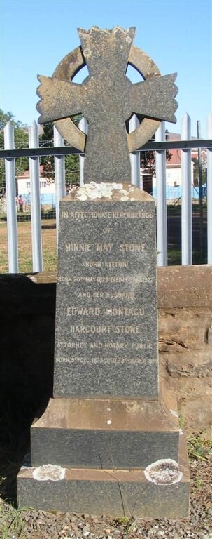 STONE Edward Montaco Harcourt  1873-1944 &amp; Minnie May KEETON 1871-1927 :: STONE James Montagu - 1902
