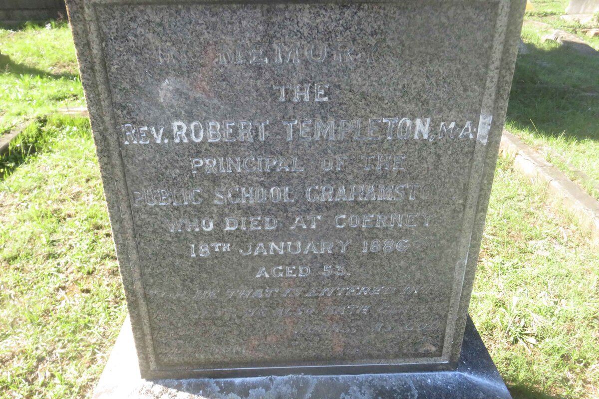 TEMPLETON Robert -1886