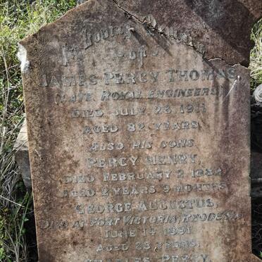 THOMAS James Percy -1911 :: THOMAS Percy Henry -1882 :: THOMAS George Augustus -1891 :: THOMAS Charles Percy -1907