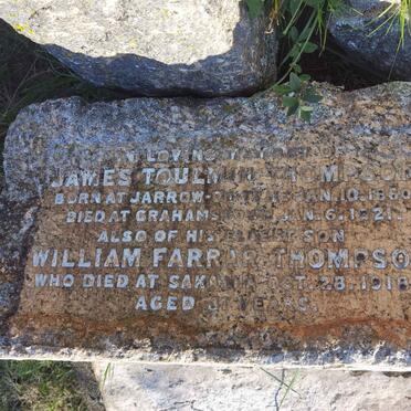 THOMPSON James Toulmin 1860-1921 :: THOMPSON William Farrar -1918