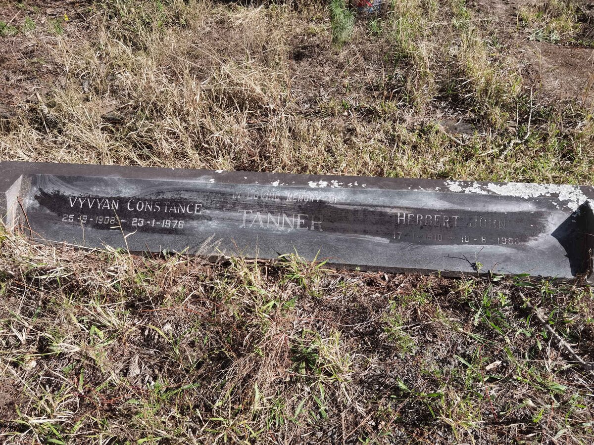 TANNER Herbert John 1910-1983 & Vyvyan Constance 1908-1976