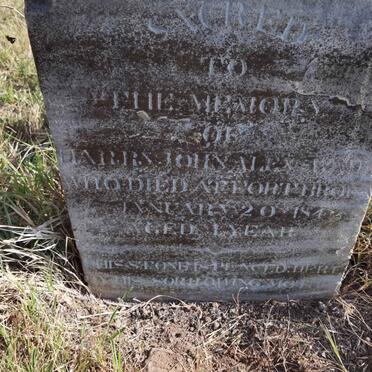 WADE Harry John Alen -1842