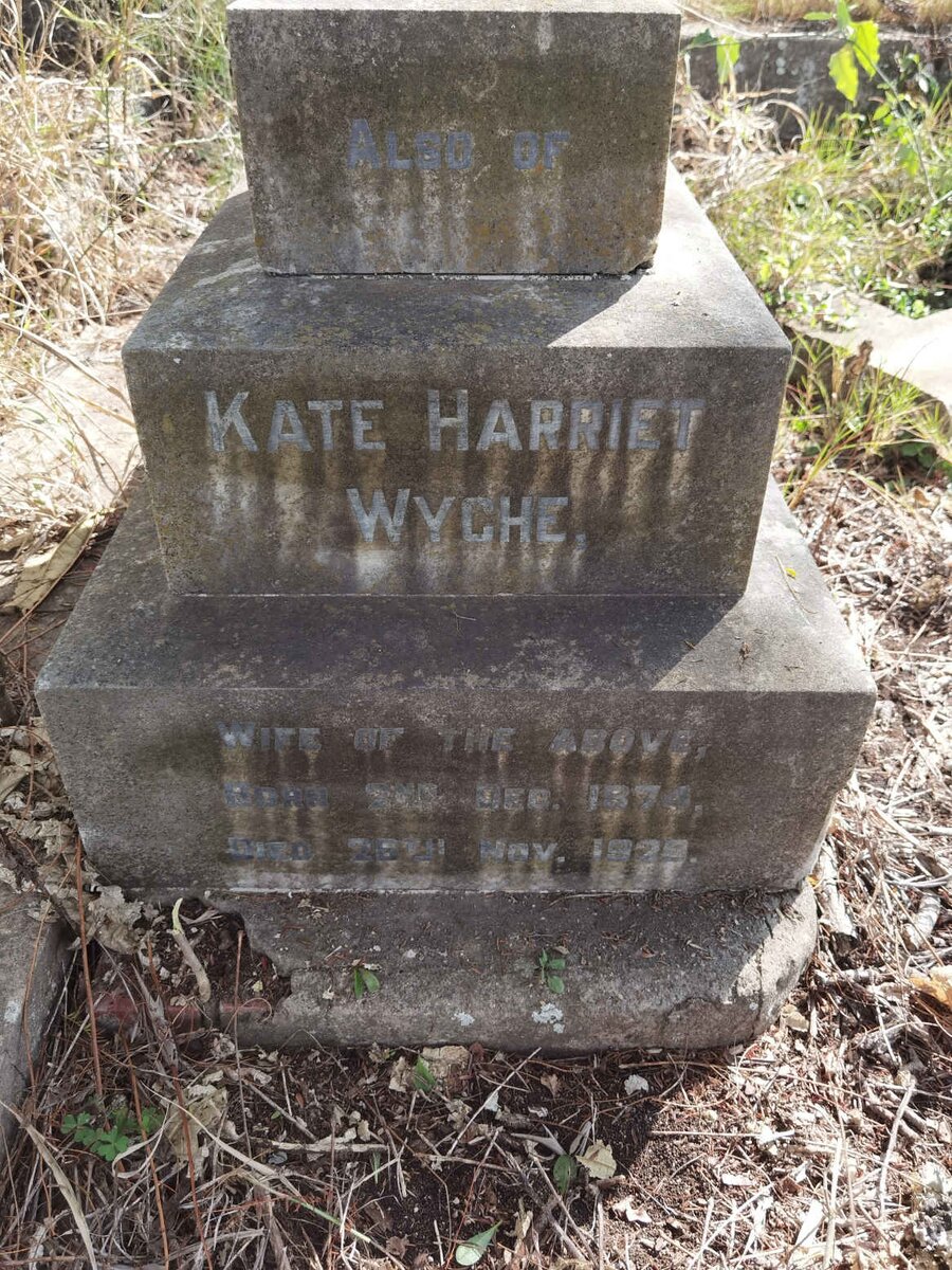 WYCHE Kate Harriet 1874-1929