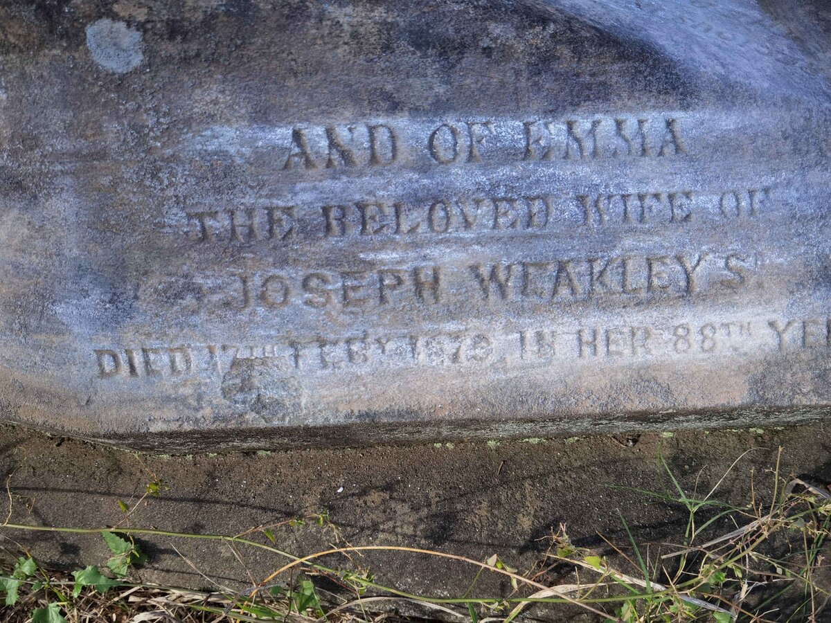 WEAKLEY Emma -1879