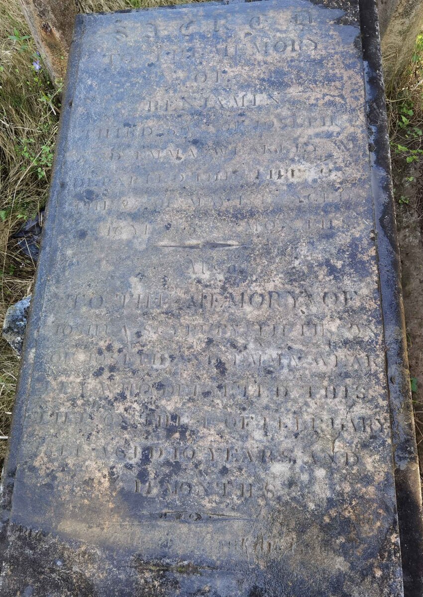 WEAKLEY Benjamin -1848 :: WEAKLEY Joseph Soybury -1844