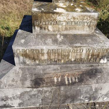 WRIGHT George Archibald :: WRIGHT Sydney Hope