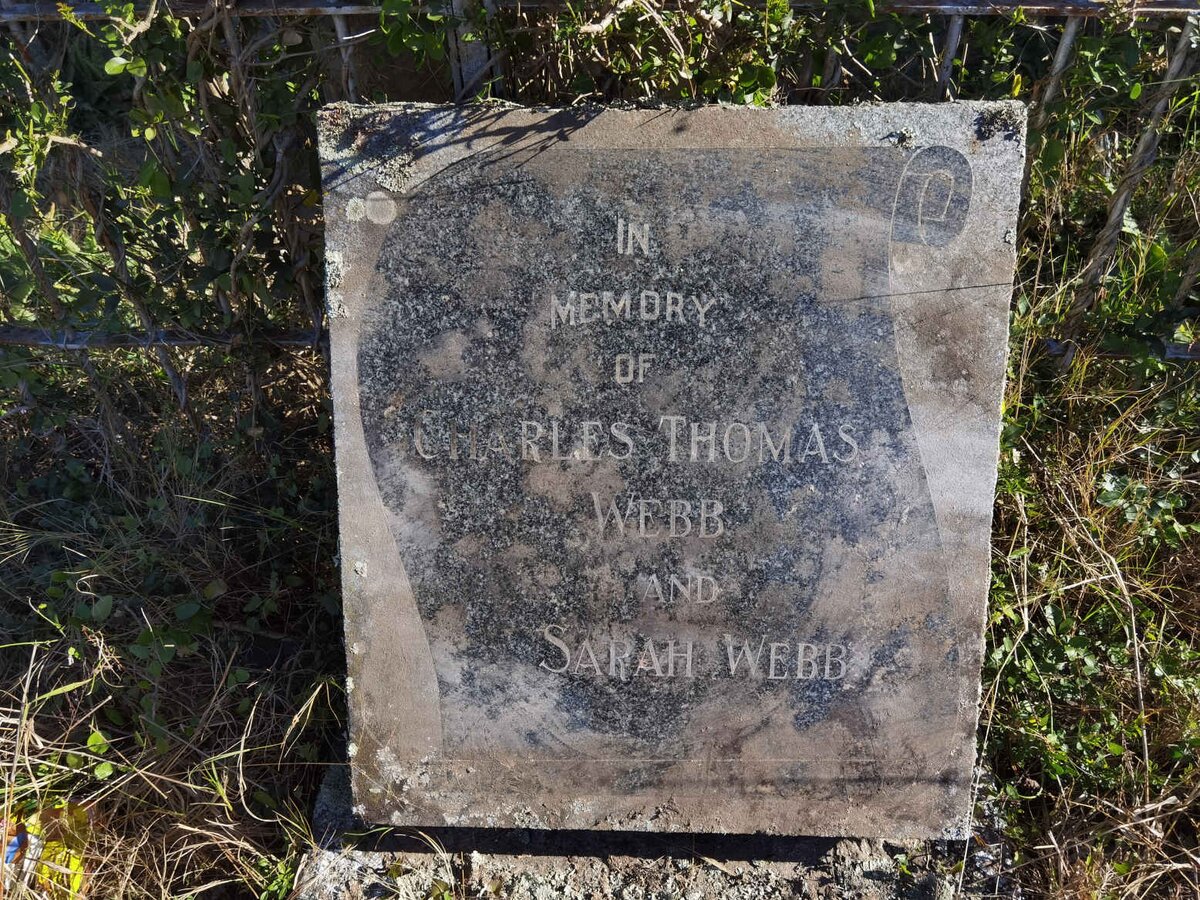 WEBB Charles Thomas &amp; Sarah