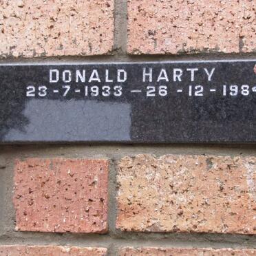 HARTY Donald 1933-1984